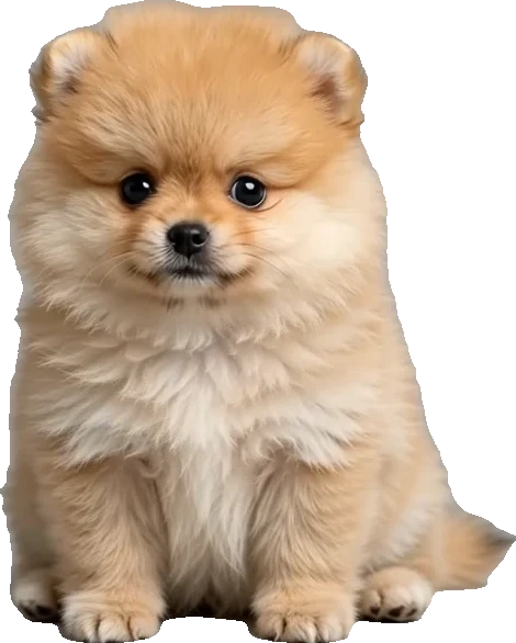 상담 강아지 포메라니안